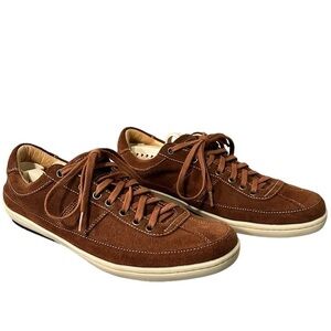 MARTIN DINGMAN Austin Sport Suede Leather Sneaker Bark Color Men’s Size 9
